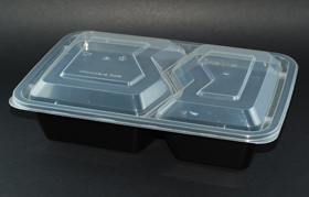 two compartment food container
