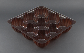 9 cavity tray